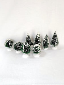 Department 56 General Accessories "Frosted Topiary Trees"