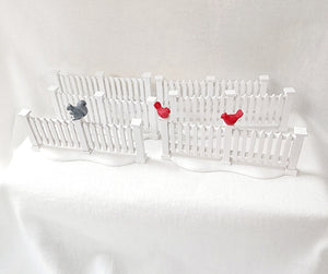 Department 56 General Accessories "White Picket Fence Extensions"