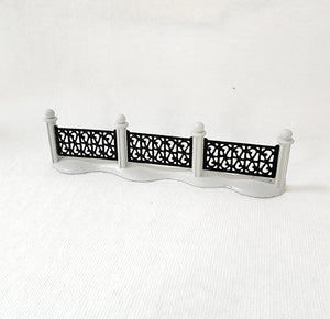 Department 56 General Accessories "Wrought Iron Fence - Black"