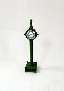 Department 56 General Accessories "Town Clock - Green"