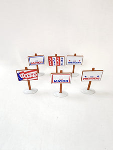 Department 56 General Accessories "Election Yard Signs"