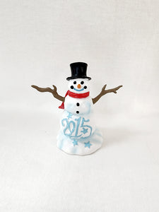 Department 56 General Accessories "Lucky The Snowman 2015"