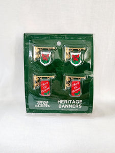 Department 56 General Accessories "Heritage Banners"