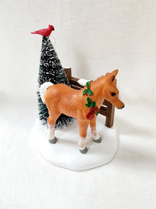 Department 56 General Accessories "Cardinal Christmas Pony"