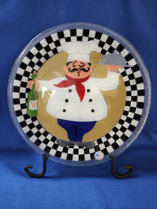 Peggy Karr Glass "Chefs Plate 11 inch"
