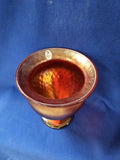 Fenton "Ruby Amberina Stretch Vase, Footed"