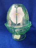 Fenton "Whispering Winds on Willow Green Fairy Light"