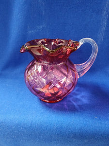 Fenton "Cranberry Pitcher"