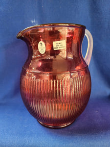 Fenton "Cranberry Pitcher"