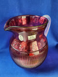 Fenton "Cranberry Pitcher"