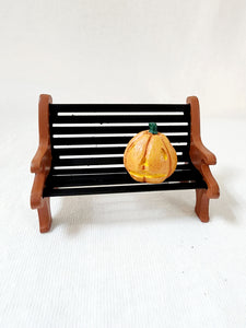 Halloween "Haunted Pumpkin Bench"