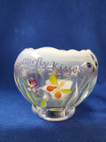 Fenton "French Opalescent Rose Bowl"