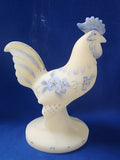 Fenton "Blue Toile Rooster"