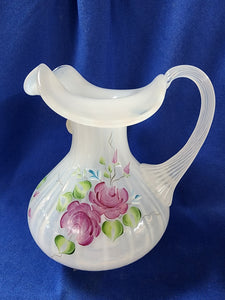 Fenton "Martha's Rose Pitcher"