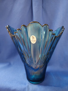 Fenton "Indigo Blue Vase"