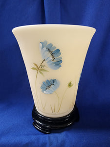 Fenton "Buttercream Vase with Base"