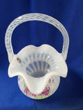 Fenton "Martha's Rose Basket"