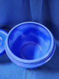 Fenton "Periwinkle Blue Tobacco Jar"