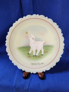 Fenton "Mother's Day 1985 Plate"