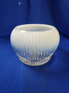 Fenton "French Opalescent Rose Bowl"