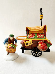 Dickens' Village "Chelesa Market Fruit Monger & Cart"