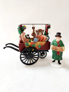 Dickens' Village "Chelesa Market Curiosities Monger & Cart"