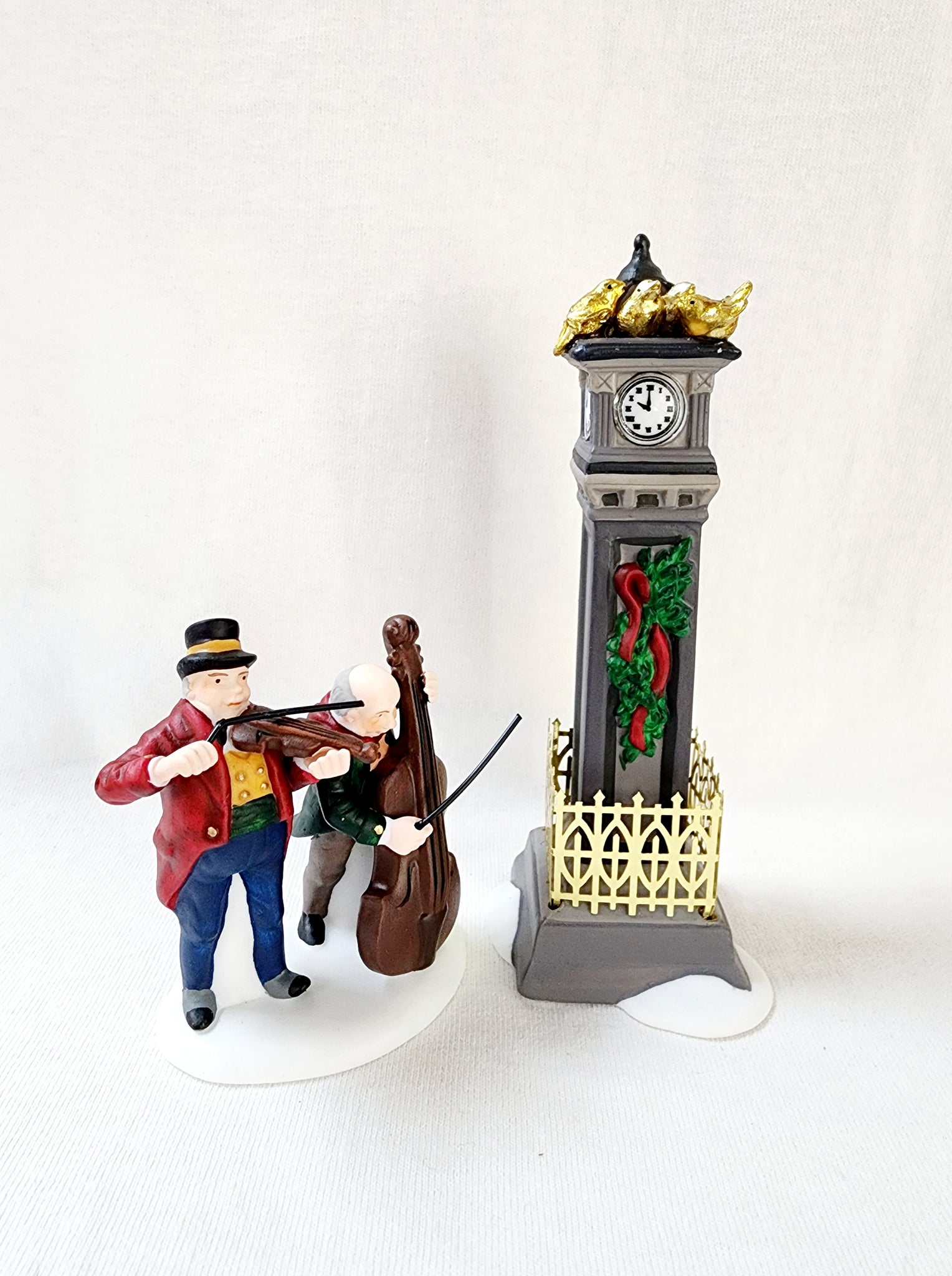 Dickens' Village Four Calling Birds