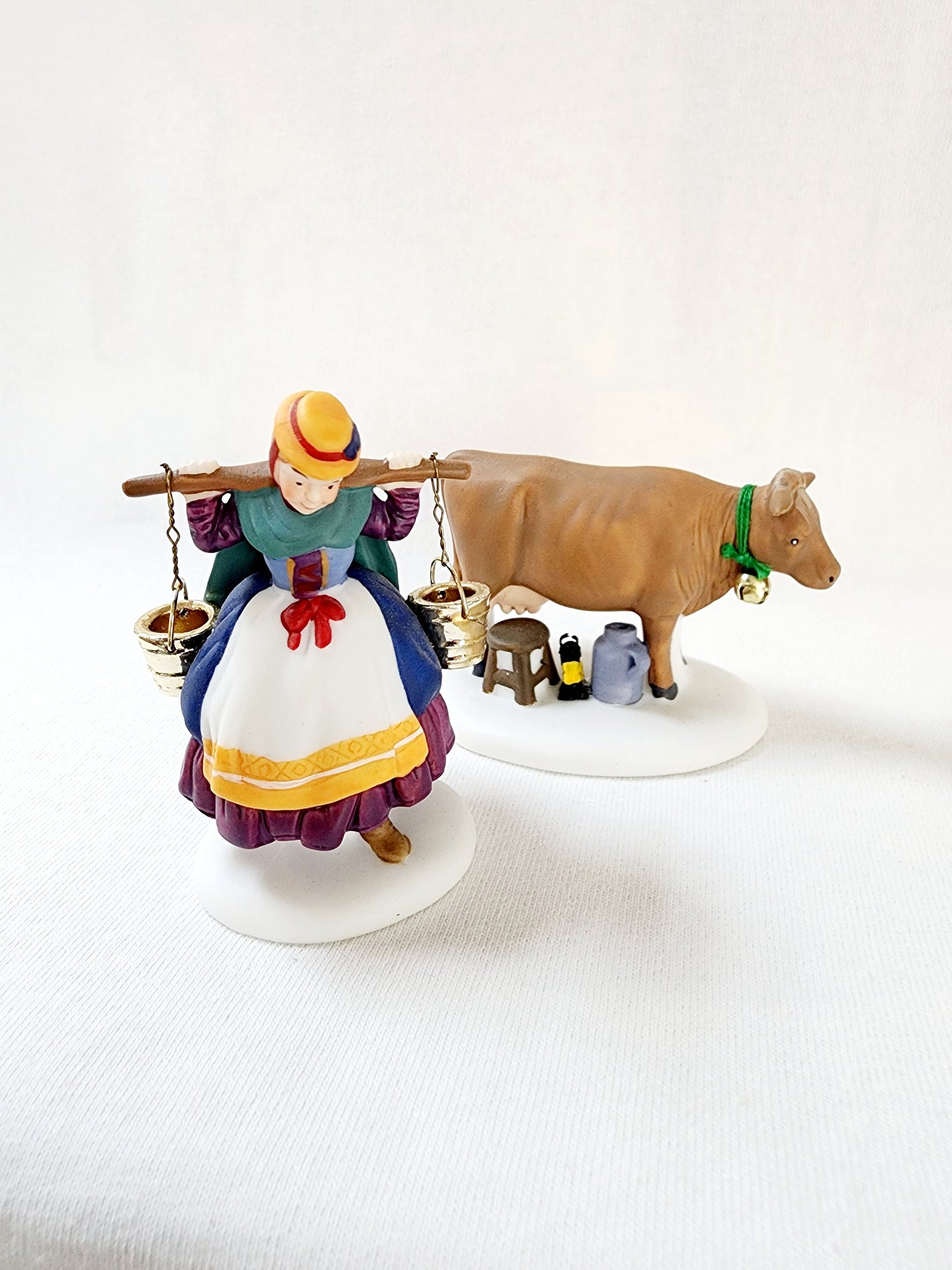 Department 56 Dickens' Village Eight Maids A-Milking