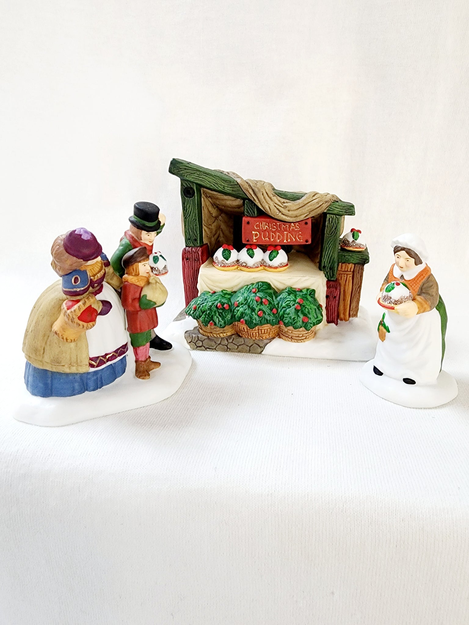 Dickens' Village "Christmas Pudding Costermonger"