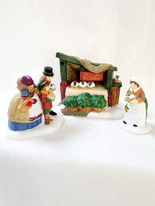 Dickens' Village "Christmas Pudding Costermonger"
