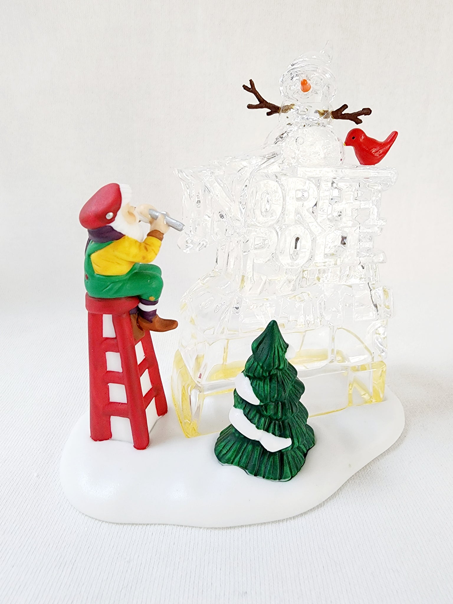 North Pole "A Busy Elf North Pole Sign"