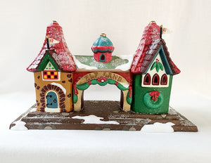 North Pole "Welcome To Elf Land Gateway Entrance"