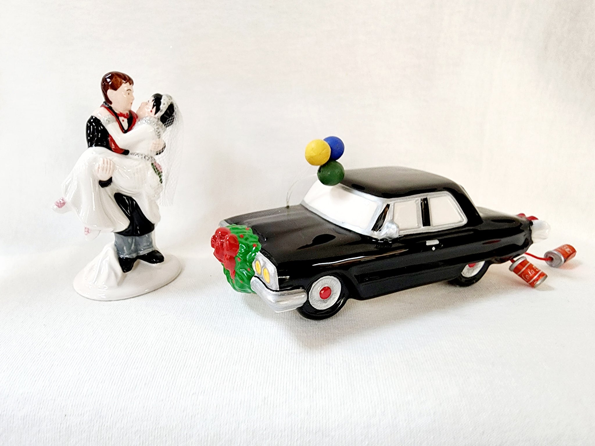 Snow Village "Just Married"