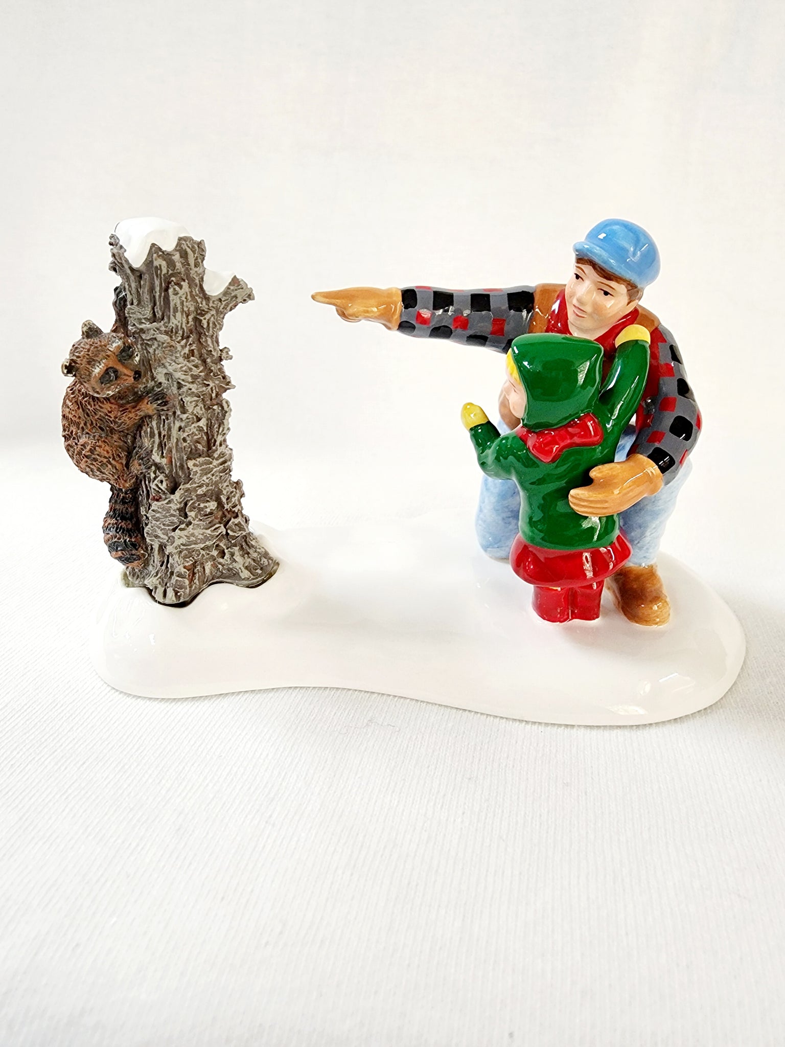 Snow Village "Hiking In The North Woods"