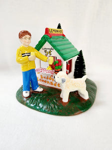 Snow Village "Ben & Buddy's Lemonade Stand"