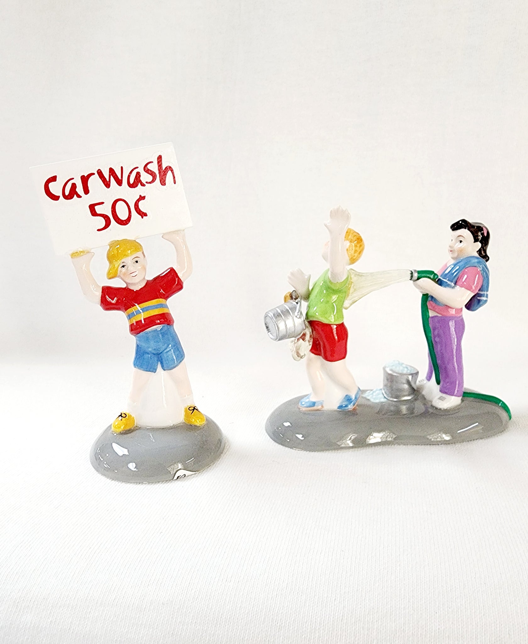 Snow Village "Car Wash Fundraiser"