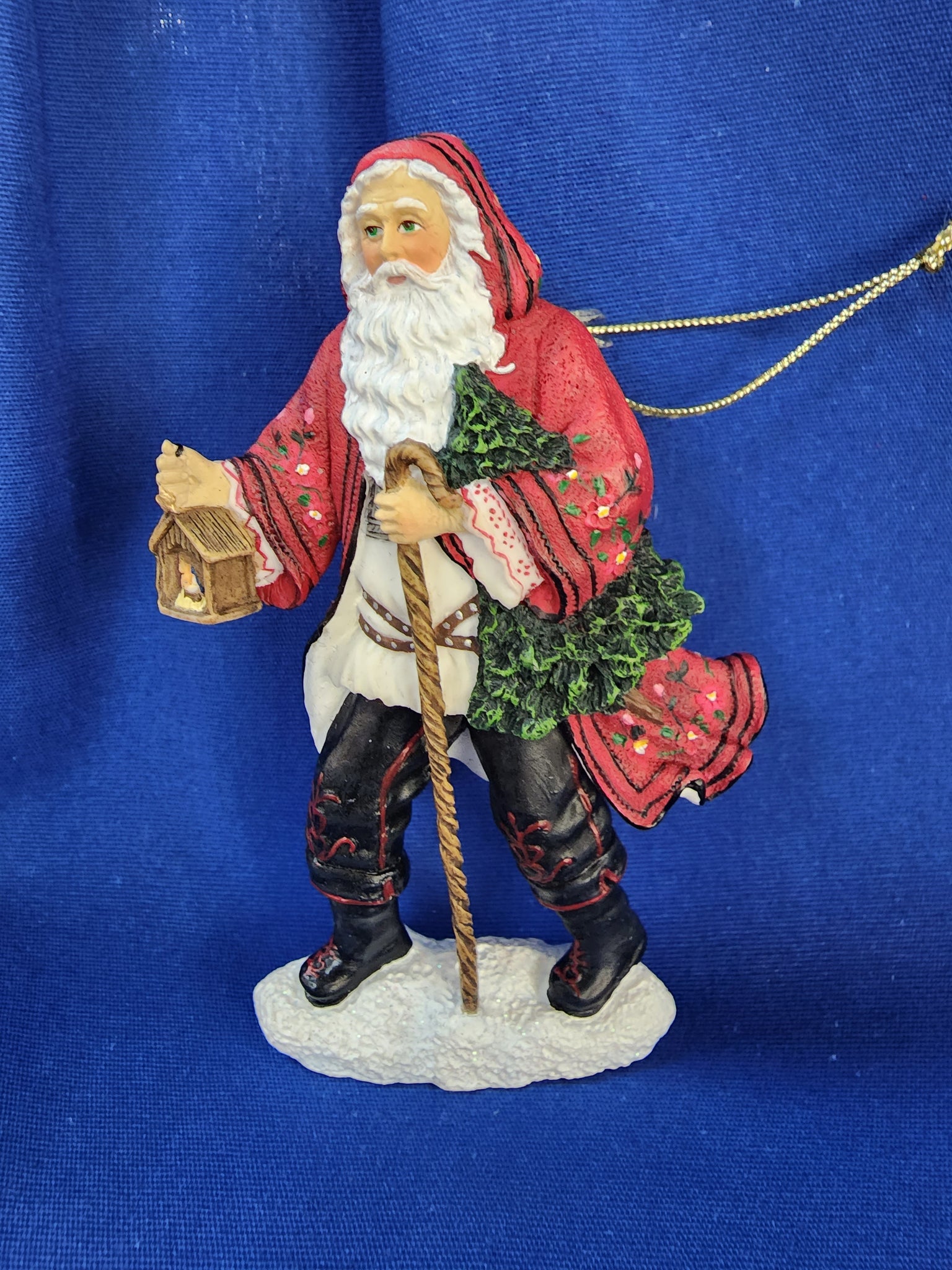 Slovakian Santa Ornament