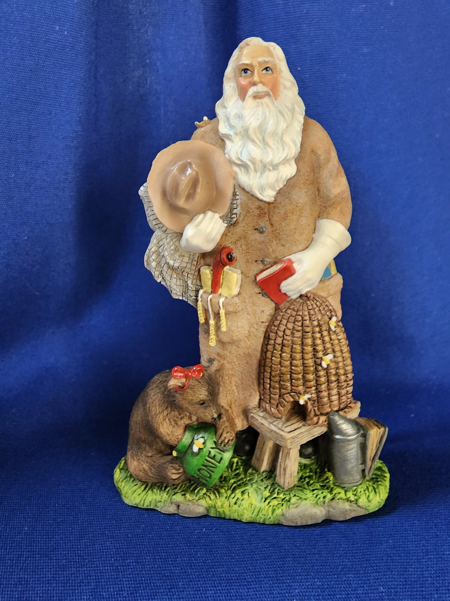 Pipka Honey Bee Santa Ornament
