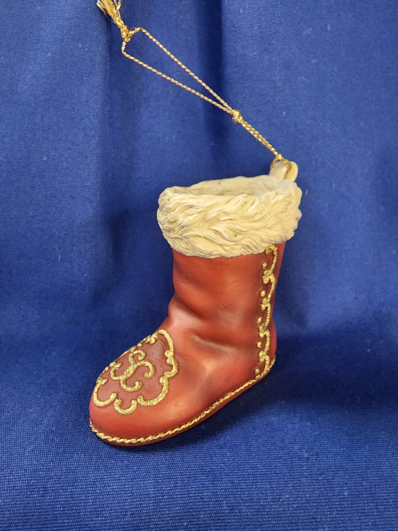 Santa's Boot Ornament