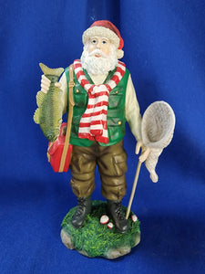 Pipka "Santa at Play, Lake Fisherman"