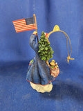 Pipka "Patriotic Santa Ornament"