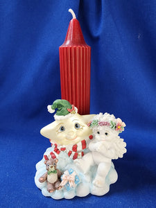 Dreamsicles "Cherub Star Candle Holder"