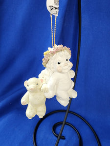 Dreamsicles "Cherub With Bear Ornament"