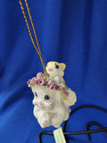 Dreamsicles "Piggy Back Kitty Ornament"