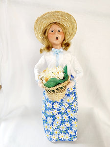 Byer's Choice Carolers "Daisy Woman (2023)"