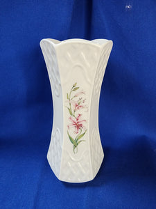 Belleek "Country Trellis 7 inch Vase"