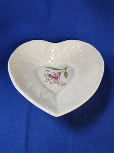 Belleek "Country Trellis Heart Dish"