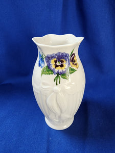 Belleek "Enchanted Garden Violet Vase"