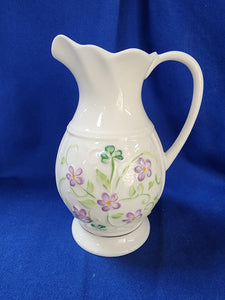 Belleek "Irish Flax Pitcher"