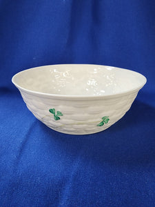 Belleek "Shamrock Bowl 5.25 inch diameter"